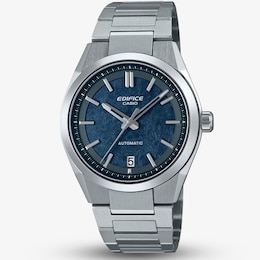 Casio Edifice EFK-100D-2AEF Mechanical Blue Dial Stainless Steel Watch