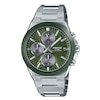 Thumbnail Image 1 of Casio Edifice EFS-S650D-3AEF Ceramic Bezel Green Dial Stainless Steel Solar Watch