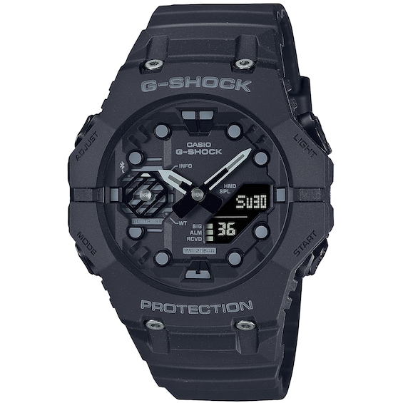 Men's G-Shock Ga-B001-1Aer Black Bezel Black Resin Strap Watch