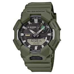 G-Shock GA-B010-3AER Analog Digital Series Black Dial & Green Resin Strap Watch
