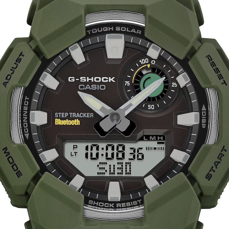 Main Image 3 of G-Shock GA-B010-3AER Analog Digital Series Black Dial & Green Resin Strap Watch