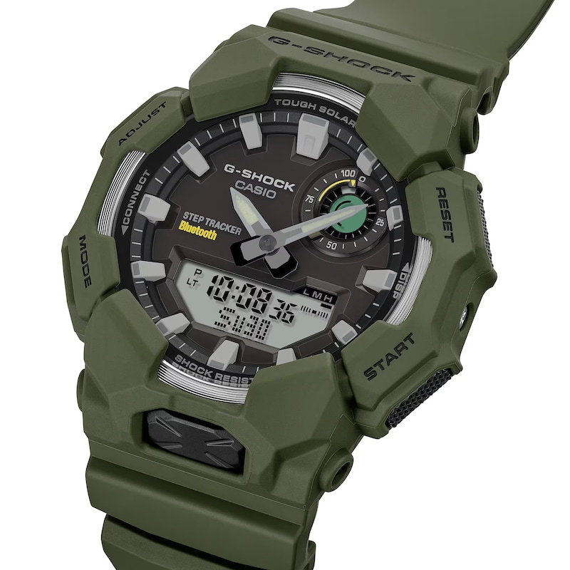 Main Image 4 of G-Shock GA-B010-3AER Analog Digital Series Black Dial & Green Resin Strap Watch