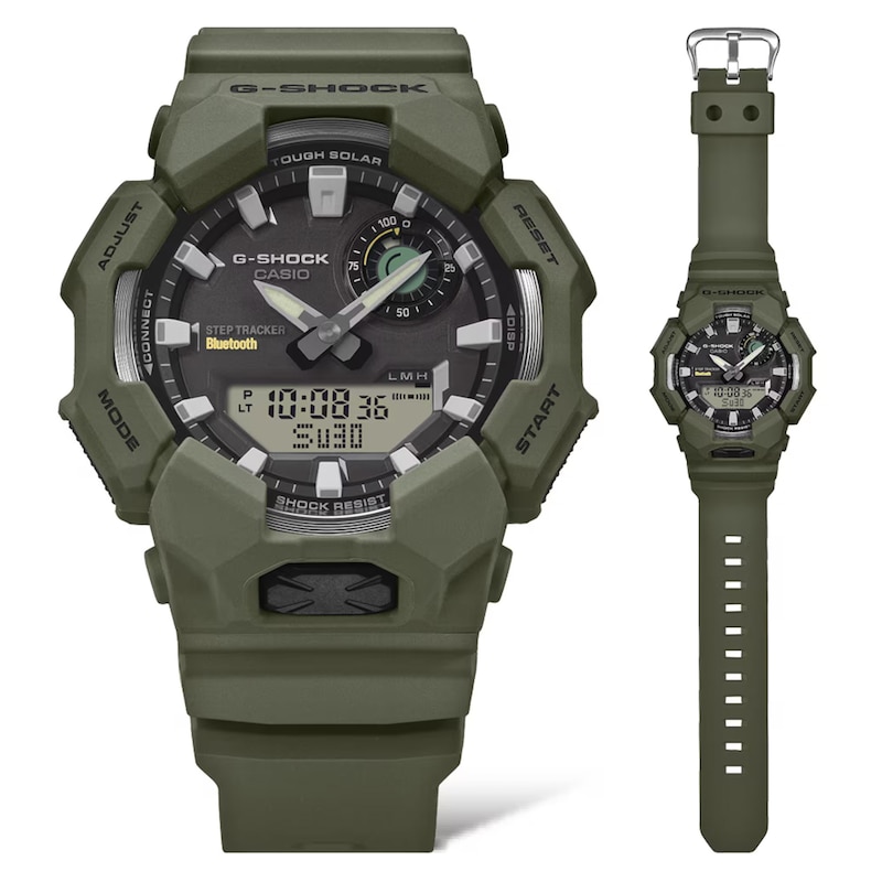 Main Image 8 of G-Shock GA-B010-3AER Analog Digital Series Black Dial & Green Resin Strap Watch