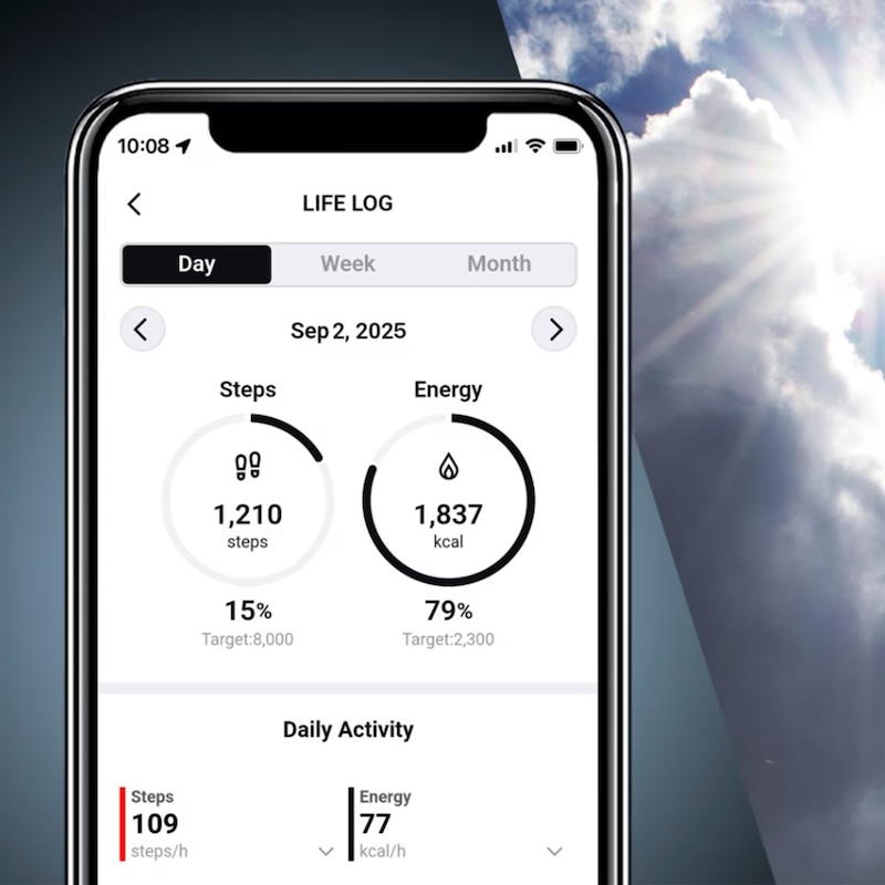 Main Image 9 of G-Shock GA-B010-3AER Analog Digital Series Black Dial & Green Resin Strap Watch
