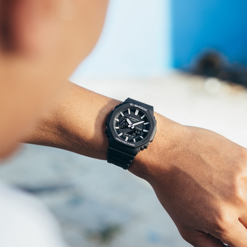 Main Image 6 of G-Shock GA-2100-1AER Black Resin Strap Watch