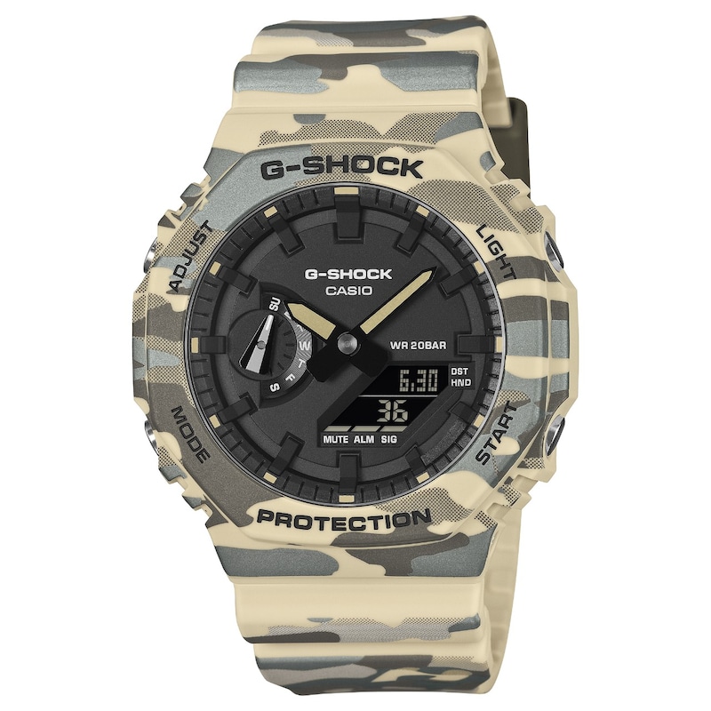 Main Image 1 of G-Shock GA-2100CM-5AER Camo Resin Strap Watch