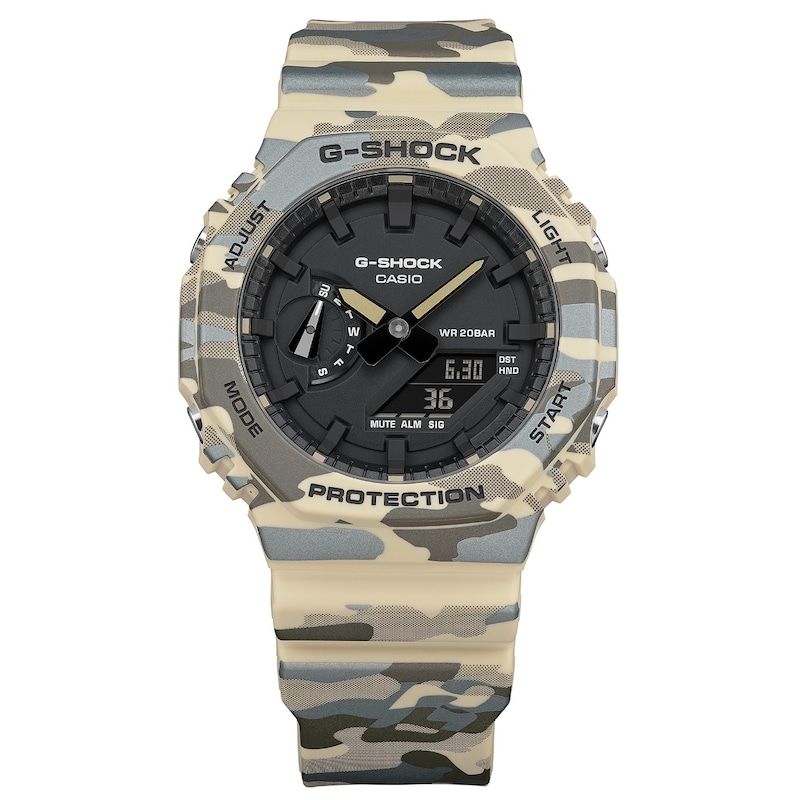 Main Image 2 of G-Shock GA-2100CM-5AER Camo Resin Strap Watch