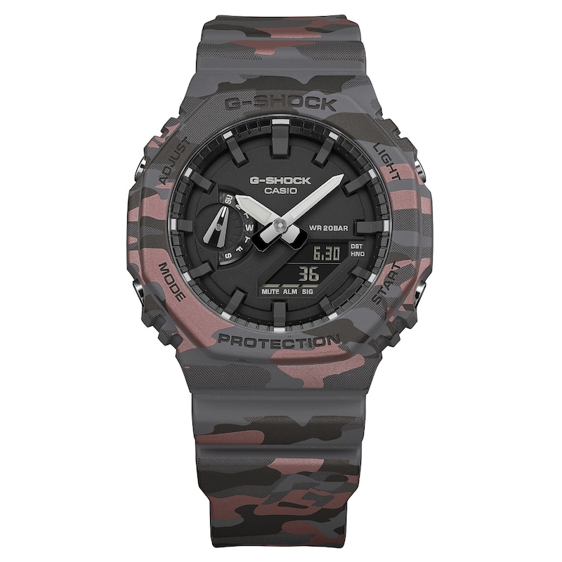 Main Image 2 of G-Shock GA-2100CM-8AER Camo Resin Strap Watch