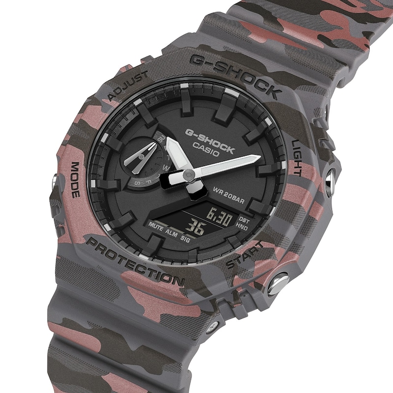 Main Image 3 of G-Shock GA-2100CM-8AER Camo Resin Strap Watch