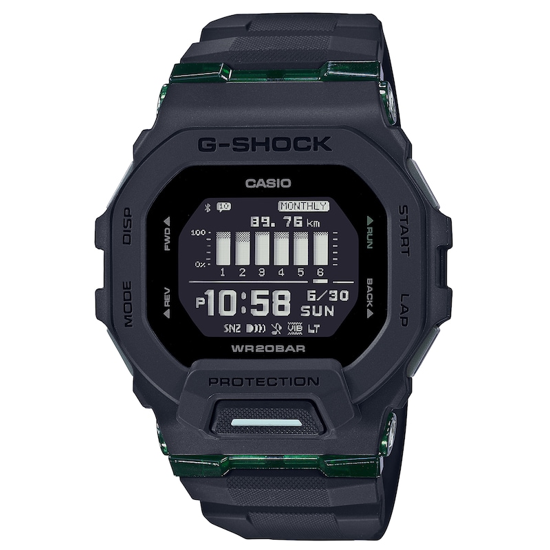 Main Image 1 of G-Shock GBD-200UU-1ER Men's Black Urban Utility Resin Strap Watch