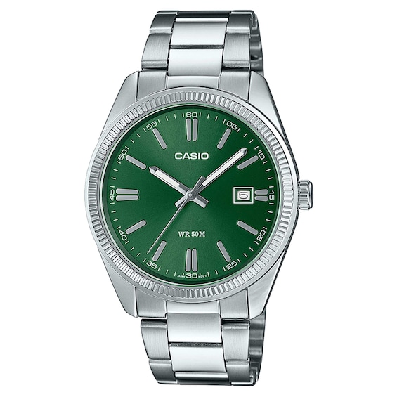 Men's Casio Mtp-1302Pd-3Avef Stainless Steel Bracelet Watch