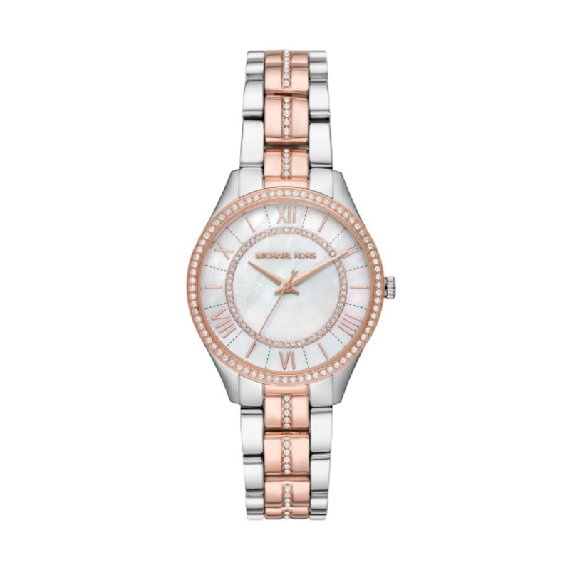 Main Image 1 of Michael Kors Mini Lauryn Ladies' Two Tone Bracelet Watch