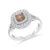 Thumbnail Image 1 of Le Vian Platinum 1ct Diamond Cushion Shaped Halo Ring