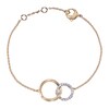 Thumbnail Image 0 of Marco Bicego Jaipur 18ct Gold 0.14ct Diamond Link Bracelet