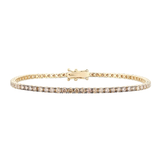 Le Vian Ombre 14ct Yellow Gold Ombre 3.50ct Diamond Bracelet