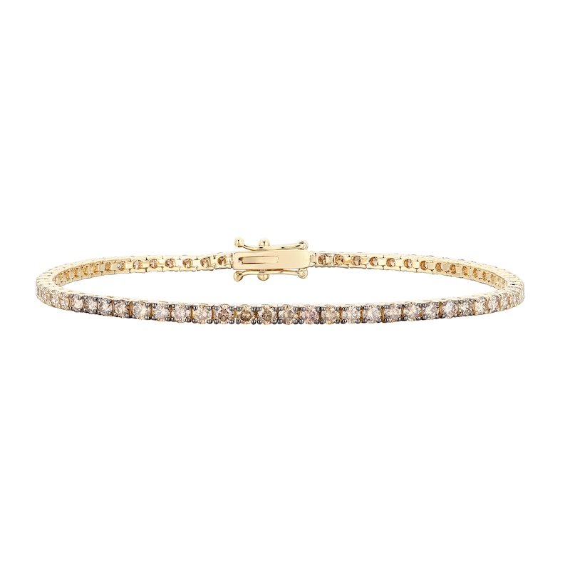 Main Image 1 of Le Vian Ombre 14ct Yellow Gold Ombré 3.50ct Diamond Bracelet