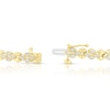 Thumbnail Image 3 of 9ct Yellow Gold 0.50ct Diamond Panther Link Line Bracelet