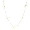 Thumbnail Image 1 of 9ct Yellow Gold Link Station Chain Necklace