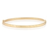 Thumbnail Image 1 of 9ct Yellow Gold Textured Bangle