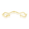 Thumbnail Image 3 of 9ct Yellow Gold Polished Wave Bangle