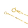 Thumbnail Image 3 of 9ct Yellow Gold Small Open Heart Motif Bracelet