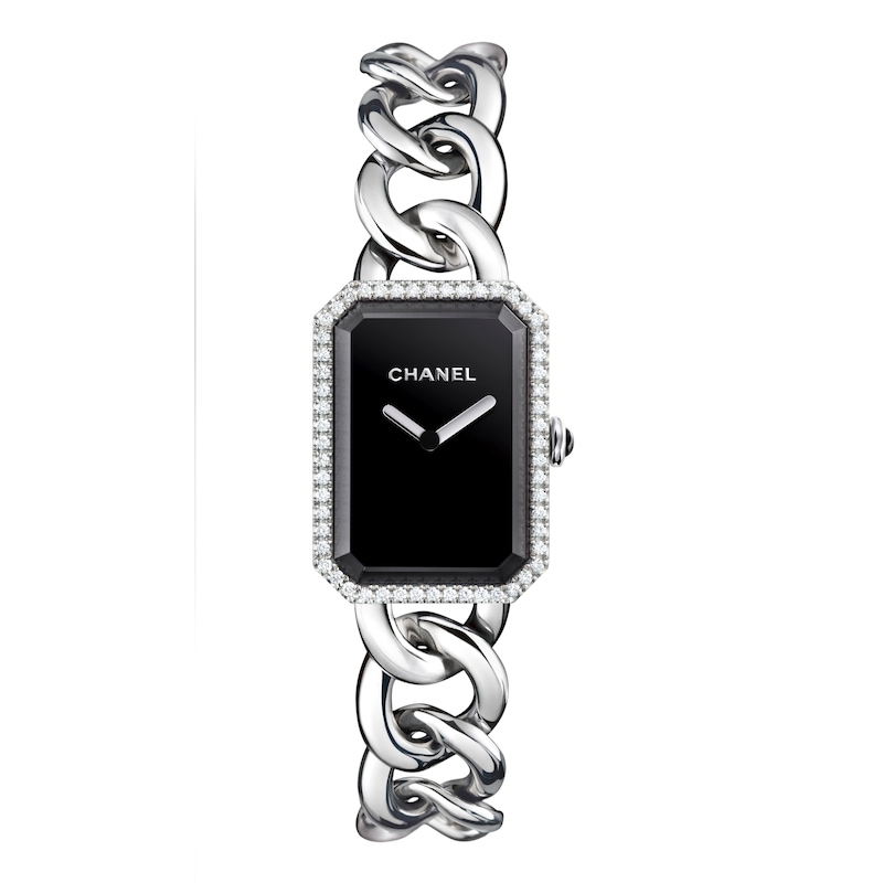 CHANEL Premiere Black Diamond 20mm Dial Bracelet Watch