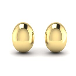 KLEORA ODYSSEY Modern Electrum™ Half Hoop Earrings