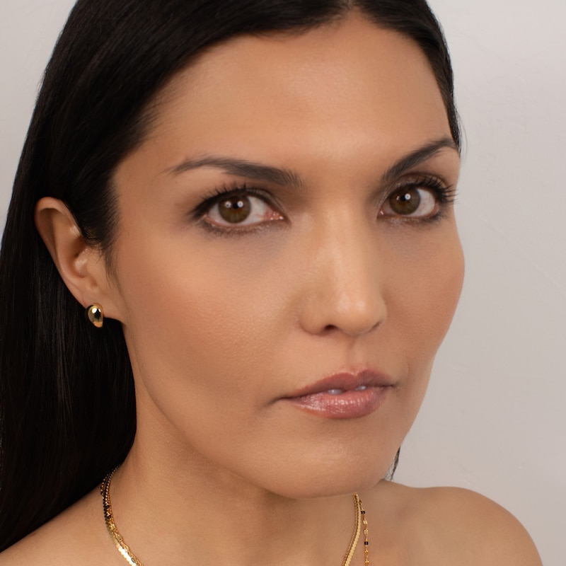 Main Image 3 of KLEORA ODYSSEY Modern Electrum™ Half Hoop Earrings