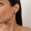 Thumbnail Image 4 of KLEORA ODYSSEY Modern Electrum™ Half Hoop Earrings