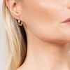 Thumbnail Image 3 of KLEORA ODYSSEY Modern Electrum™ Thin J-Hoop Earrings