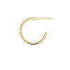 Thumbnail Image 2 of KLEORA CONTORTO Modern Electrum™ Rope & Polished Hoop Earrings