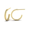 Thumbnail Image 4 of KLEORA CONTORTO Modern Electrum™ Rope & Polished Hoop Earrings