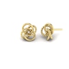 Thumbnail Image 2 of KLEORA CONTORTO Modern Electrum™ Rope & Polished Twist Stud Earrings