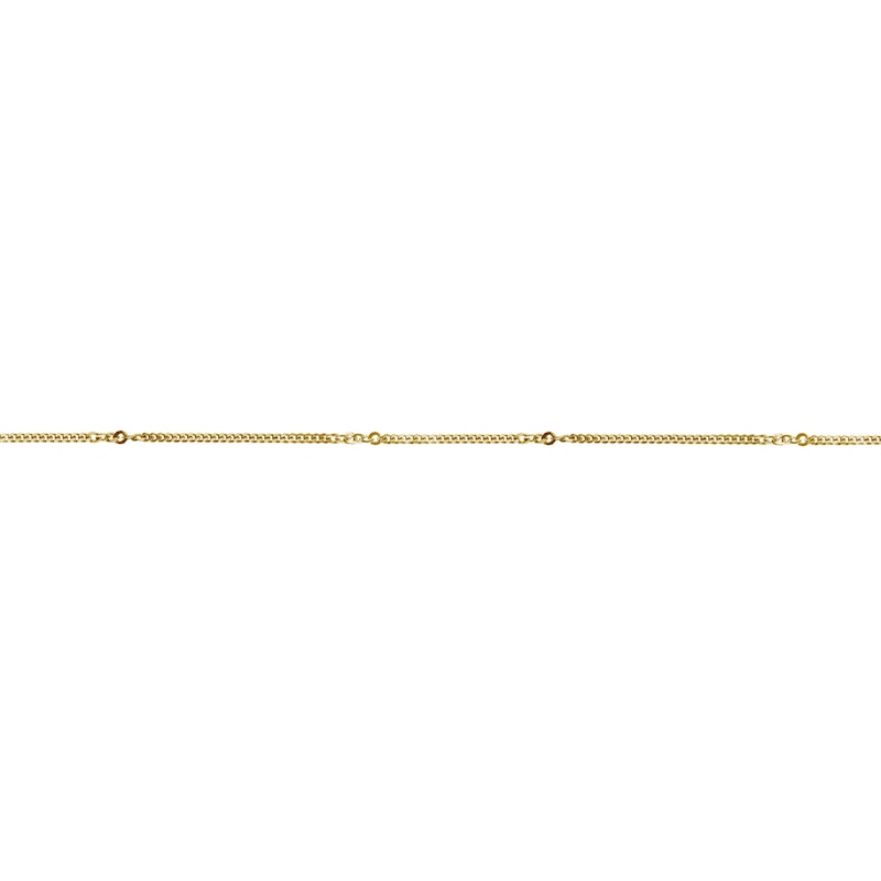 Main Image 1 of KLEORA CONTORTO Modern Electrum™ 18" Diamond Cut Cuban Twisted Necklace