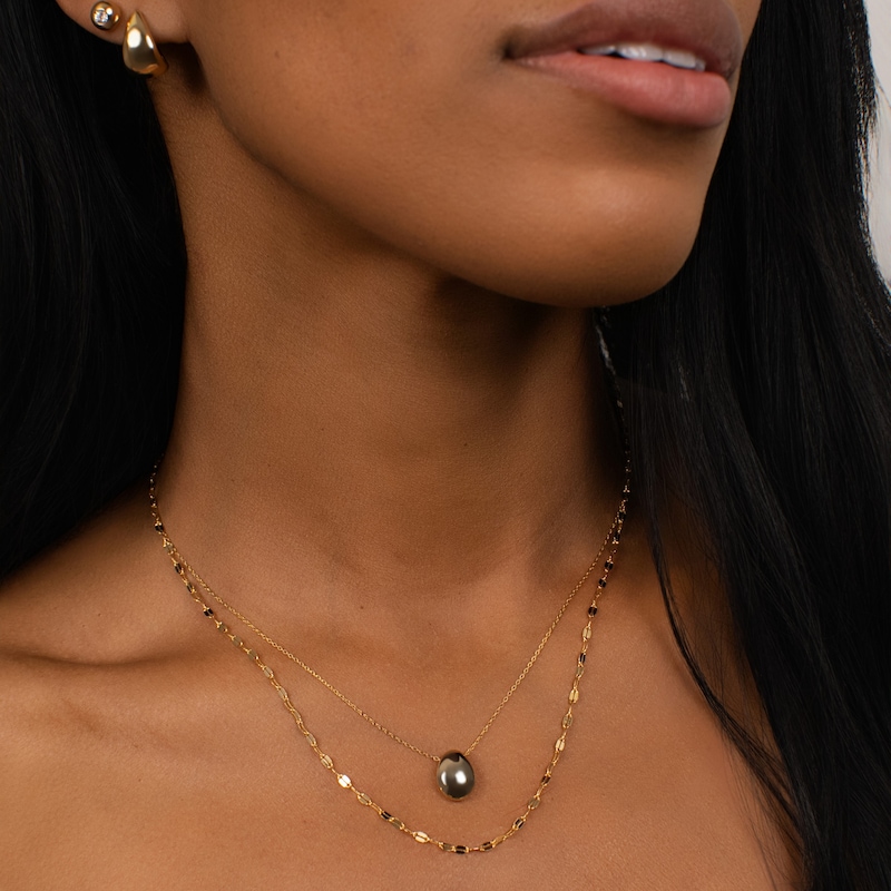 Main Image 2 of KLEORA ODYSSEY Modern Electrum™ 18" Forzatina Chain Necklace