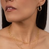 Thumbnail Image 2 of KLEORA CONTORTO Modern Electrum™16" Singapore Chain Necklace