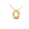 Thumbnail Image 2 of KLEORA PYRAMID Modern Electrum™ Pyramid Circle Pendant
