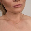 Thumbnail Image 3 of KLEORA AURORA Modern Electrum™ Diamond Horizontal Necklace