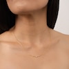 Thumbnail Image 4 of KLEORA AURORA Modern Electrum™ Diamond Horizontal Necklace