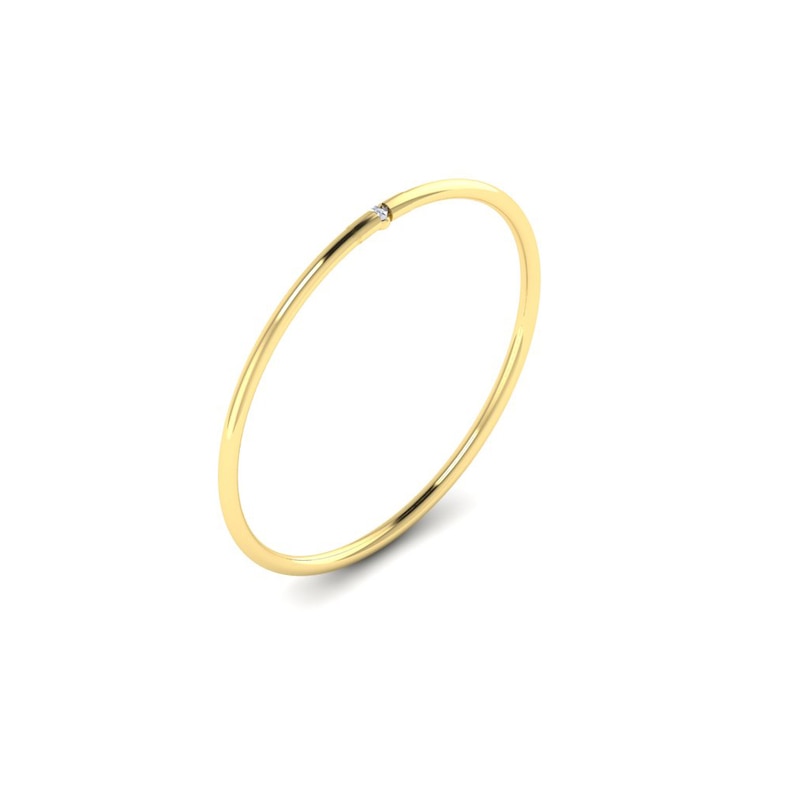 Main Image 2 of KLEORA AURORA Modern Electrum™ Miracle Plate Diamond Bangle