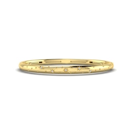 KLEORA AURORA Modern Electrum™ Diamond Star Burst Bangle