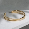 Thumbnail Image 3 of KLEORA CONTORTO Modern Electrum™ Rope & Polished Crossover Bangle