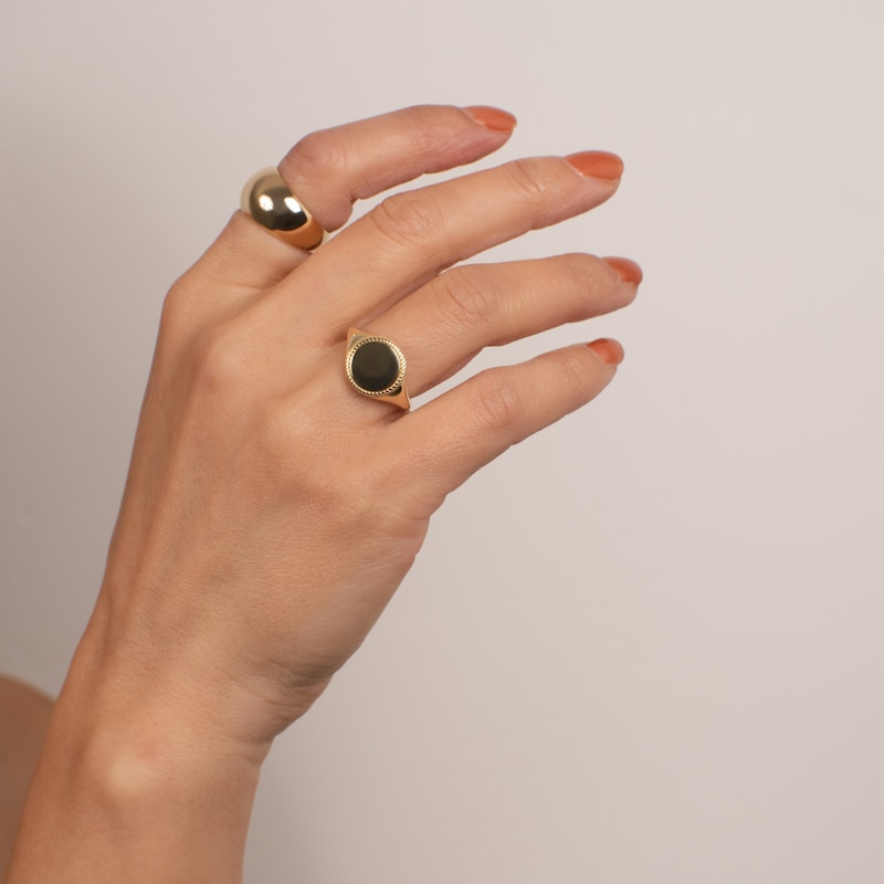 Main Image 4 of KLEORA ODYSSEY Modern Electrum™ Chunky Polished Ring