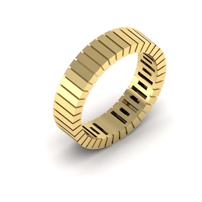 Main Image 2 of KLEORA LINEA Modern Electrum™ Linear Ring