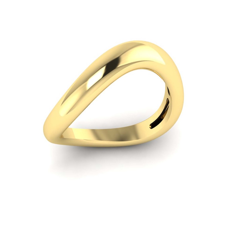 Main Image 2 of KLEORA ODYSSEY Modern Electrum™ Wide Curved Ring
