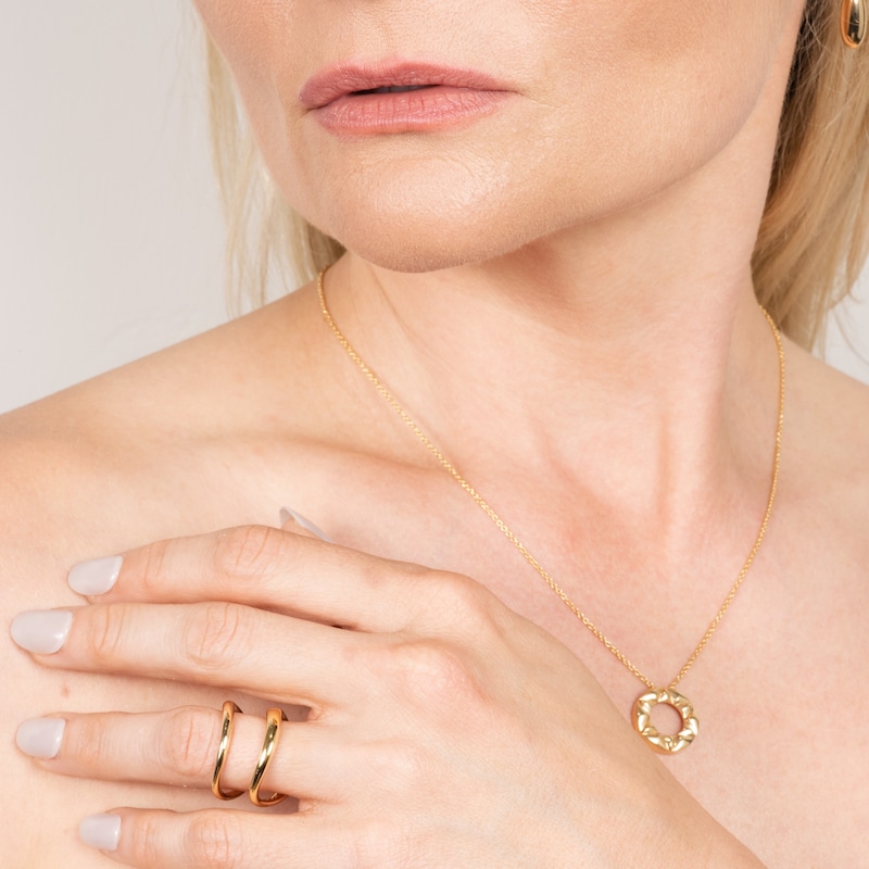 Main Image 3 of KLEORA ODYSSEY Modern Electrum™ Wide Curved Ring