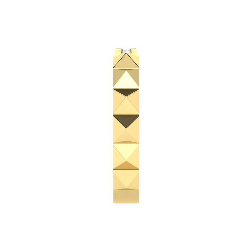Main Image 2 of KLEORA PYRAMID Modern Electrum™ Diamond Pyramid Ring