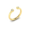 Thumbnail Image 2 of KLEORA AURORA Modern Electrum™ Diamond Open Ring