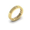 Thumbnail Image 1 of KLEORA LINEA Modern Electrum™ Diamond Narrow Linear Ring