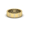 Thumbnail Image 1 of KLEORA LINEA Modern Electrum™ Diamond Wide Linear Ring